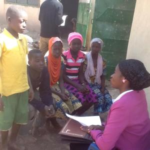 lessons with the upper primary kids; bright kids